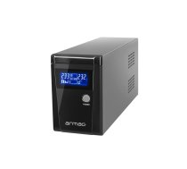 Armac UPS ARMAC OFFICE O/650E/LCD LINE-INTERACTIVE 650VA 2X FRENCH OUTLETS USB-B LCD METAL CASE (O/650E/LCD)