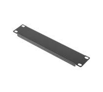 Lanberg 10" BLANKING PANEL 1U BLACK LANBERG (AK-1403-B)