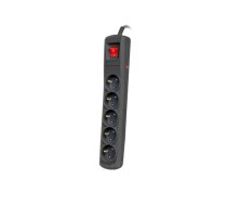 Armac SURGE PROTECTOR ARMAC R5 1.5M 5X FRENCH OUTLETS 10A BLACK (R5/15/CZ)