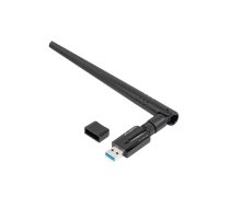 Lanberg USB ADAPTER WIRELESS NETWORK CARD LANBERG NC-1200-WIE AC1200 DUAL BAND 1X INTERNAL + 1X EXTERNAL ANT (NC-1200-WIE)