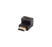 Lanberg HDMI(M)-HDMI(F) ADAPTER 4K ANGLED DOWN BLACK LANBERG (AD-HDMI-03)