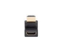 Lanberg HDMI(M)-HDMI(F) ADAPTER 4K ANGLED UP BLACK LANBERG (AD-HDMI-04)