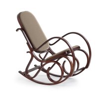 Mīkstās mēbeles MAX BIS PLUS rocking chair color: walnut