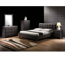 Gultas SAMARA bed color: black