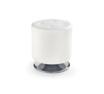 Mīkstās mēbeles DORA pouffe color: white