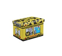 Mīkstās mēbeles KIRI pouf color: yellow