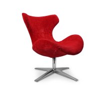 Mīkstās mēbeles BLAZER leisure chair, color: red
