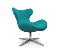 Mīkstās mēbeles BLAZER leisure chair, color: turquoise