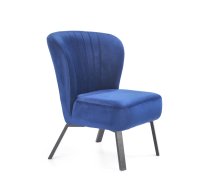 Mīkstās mēbeles LANISTER leisure chair, color: navy blue