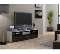 Modern viesistabas kolekcijas front TV stand EVORA MINI black