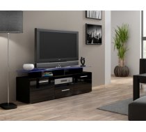 Modern viesistabas kolekcijas body TV stand EVORA MINI black