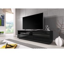 Modern viesistabas kolekcijas TV Stand MUZA black/black