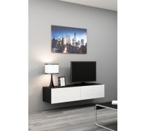 Modern viesistabas kolekcijas TV Stand VIGO 140 black/white