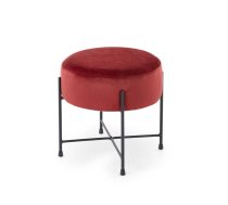 Mīkstās mēbeles NIVA stool, color: maroon
