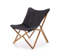 Mīkstās mēbeles VOLANT folding l. chair, color: dark grey