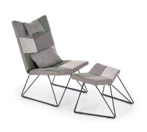 Mīkstās mēbeles REMIX l. chair with ottoman