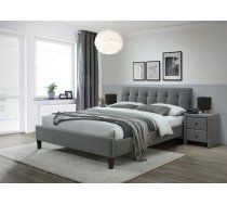 Gultas SAMARA 2 bed color: grey