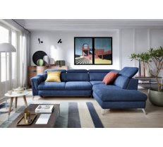 Kolekcijas mīkstas modūļu mēbēles Stūra dīvāns HAMPTON 3W