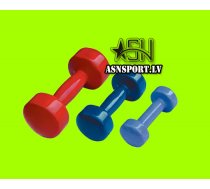 Aerobikas (fitnesa) hanteles vinila 2x1.5kg