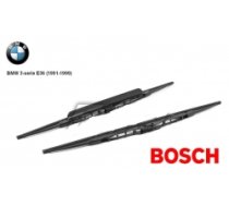 Slotiņas BOSCH ar spoileri BMW 3-serija E36 (1991-1999), 50cm+50cm