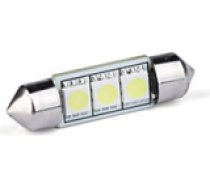 3LED Numura apgaismojuma spuldze C5W, 12V, (10x36mm)