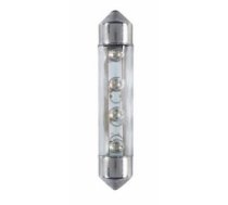 Numura apgaismojuma spuldze 4LED, 12V (zila)