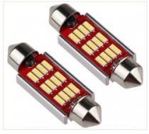 2GAB x 36mm numura apgaismojuma spuldze 12LED, 12V (error free CANBUS)