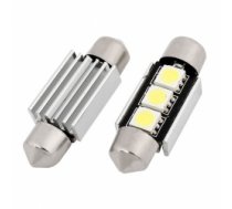 Numura apgaismojuma spuldze C5W 3LED (Error Free), 12V