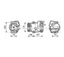 Kondicioniera kompresors AVA QUALITY COOLING