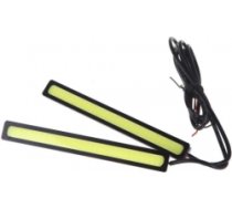 LED DRL dienas gaitas lukturi, (balta gaisma),L14cm, 12V