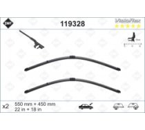 Priekšējas logu slotiņasy OXIMO for Opel Astra H (2004-2009)/Mercedes GLK (2008-2015), 55cm+45cm