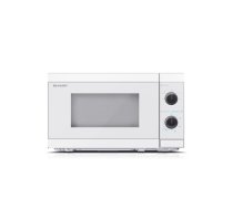 Sharp Microwave Oven  YC-MS01E-C Free standing 20 L 800 W  White (YC-MS01E-C)