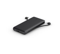 Belkin BOOST CHARGE Plus Power Bank 10000 mAh Integrated LTG and USB-C cables Black (BPB006btBLK)