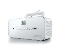 Muse | M-28RDW | Portable CD/MP3 Radio with USB | White (M-28RDW)