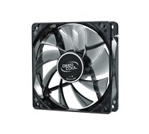 deepcool 120 mm case ventilation fan, "Wind Blade 120", transparent, hydro bearing, 4 LEDs (DP-FLED-WB120)