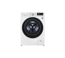 LG Washing Machine with Dryer | F2DV5S7S1E | Energy Efficiency Class D | Front Loader | 7 kg Washing Capacity | 1200 RPM | 46 cm Depth | 60 cm Width | Display | LED | Drying System | 5 kg Drying Capacity | Steam Function | Direct Drive | Wi-Fi | White (F2DV5S7S1E)