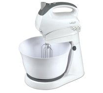 Adler | Mixer | AD 4202 | Mixer with bowl | 300 W | 5 speeds | Turbo mode | White (AD 4202)