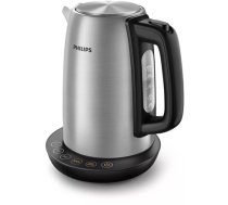 Philips Kettle HD9359/90 Electric 2200 W 1.7 L Stainless steel/Plastic 360° rotational base Grey (HD9359/90)