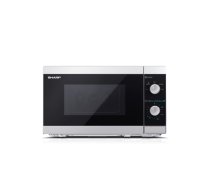 Sharp Microwave Oven  YC-MS01E-S Free standing 20 L 800 W Silver (YC-MS01E-S)