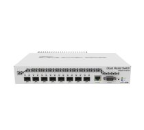 MikroTik | Switch | CRS309-1G-8S+IN | Web managed | Desktop | Gigabit Ethernet (copper) ports quantity 1 | SFP+ ports quantity 8 (CRS309-1G-8S+IN)