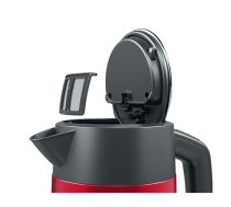 BOSCH | Kettle | DesignLine TWK4P434 | Electric | 2400 W | 1.7 L | Stainless steel | 360° swivel base | Red/Black (TWK4P434)