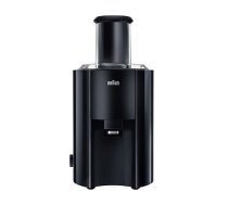 BRAUN | J 300 BK | Type Automatic Juicer | Black | 800 W | Extra Large Fruit Input | Number of Speeds 2 (J 300 BK)