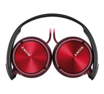 SONY | MDR-ZX310 | Wired | On-Ear | Red (MDRZX310R.AE)
