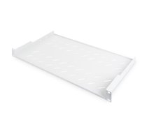 Digitus Fixed Shelf for Racks DN-97609 White The shelves for fixed mounting can be installed easy on the two front 483 mm (19“) profile rails of your 483 mm (19“) network- or server cabinet. Due to their stable, perforated steel sheet with a high load cap (DN-97609)