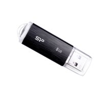 SILICON POWER | Ultima U02 | 8 GB | USB 2.0 | Black (SP008GBUF2U02V1K)