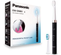 Panasonic | Electric Toothbrush | EW-DM81-K503 | Rechargeable | For adults | Number of brush heads included 2 | Number of teeth brushing modes 2 | Sonic technology | White/Black (EW-DM81-K503)