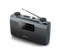 Muse Portable radio | M-058R | AUX in | Black (M-058R)