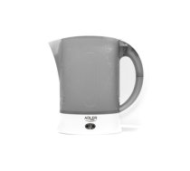 Adler | Travel Kettle | AD 1268 | Standard | 600 W | 0.6 L | Plastic | White (AD 1268)