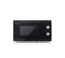 Sharp Microwave Oven  YC-MS01E-B Free standing 20 L 800 W Black (YC-MS01E-B)