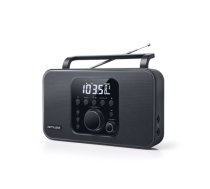 Muse Radio M-091R Alarm function AUX in Black (M-091R)